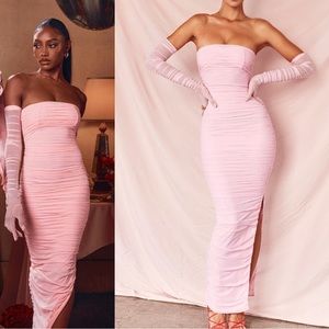 House of CB Sofia mesh bodycon Dress